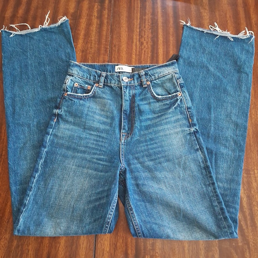 ZARA Vintage The 90's Full Length Jeans 2 - Picture 1 of 14